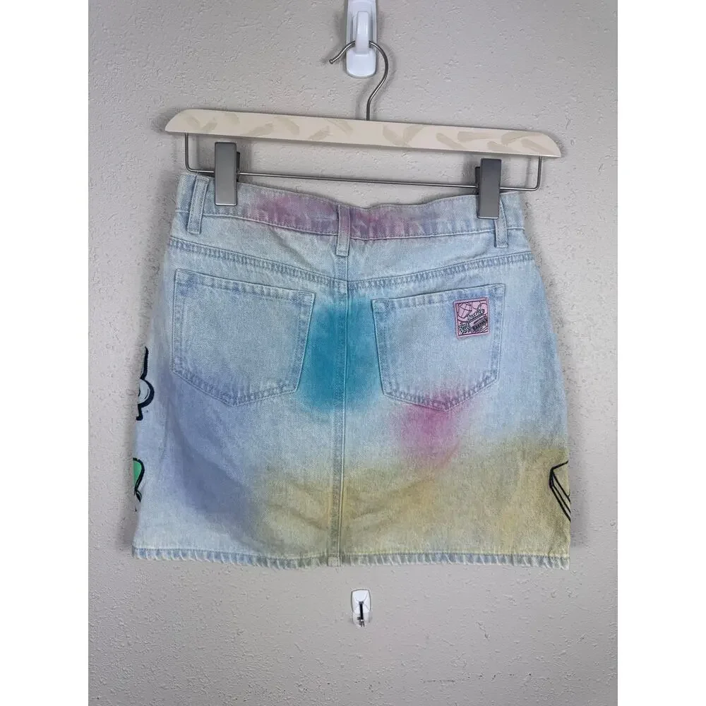 Bazooka Ring Pop Justice Skirt Girls Size 16